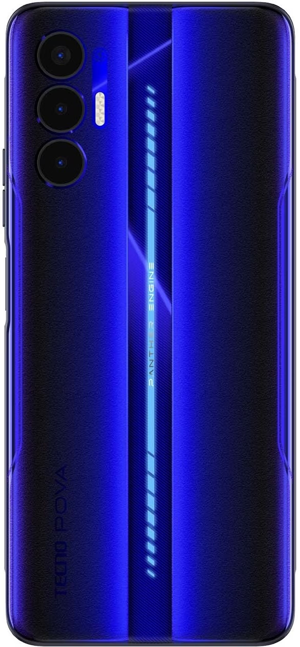Смартфон Tecno POVA 3 128 ГБ, Синий, Dual nano SIM детальное изображение - 3