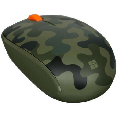 Мышь Microsoft Bluetooth Forest Camo (8KX-00031), Зелёный детальное изображение - 3