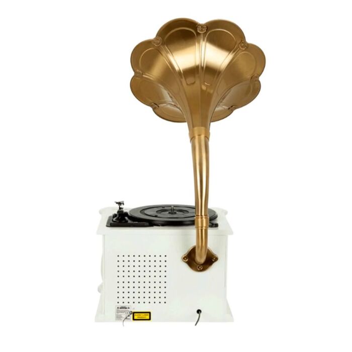 Проигрыватель винила Alive Audio Gramophone, Белый №3