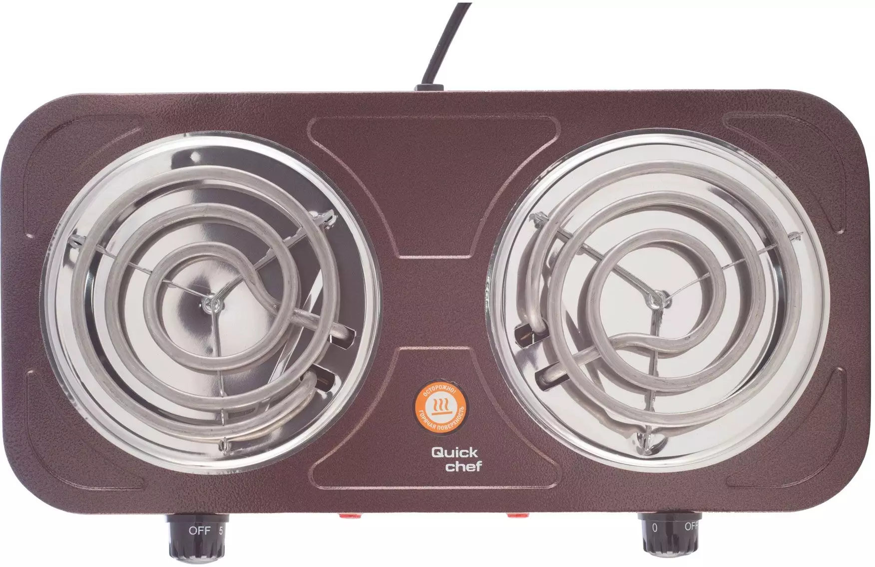 Плита Электрическая Centek CT-1509, Коричневый детальное изображение - 2