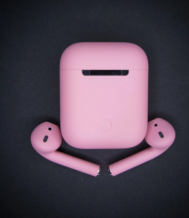 Беспроводные наушники Apple AirPods 2, Матовый розовый детальное изображение - 3