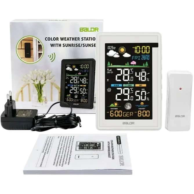 Метеостанция BALDR B0360WST2H2PR-V3, Белый детальное изображение - 9