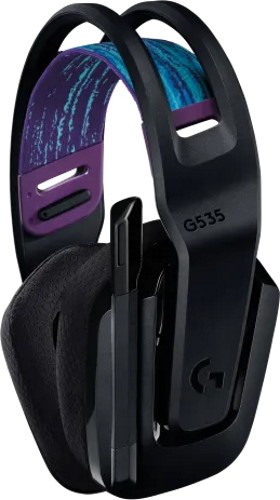 Игровые наушники Logitech G535 Lightspeed, Черный детальное изображение - 3