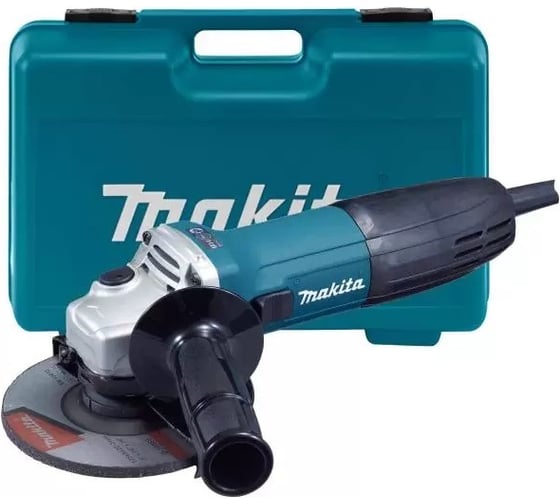 Угловая шлифовальная машина Makita GA5030RK, 125 мм, 11000 об/мин, 720 Вт №1
