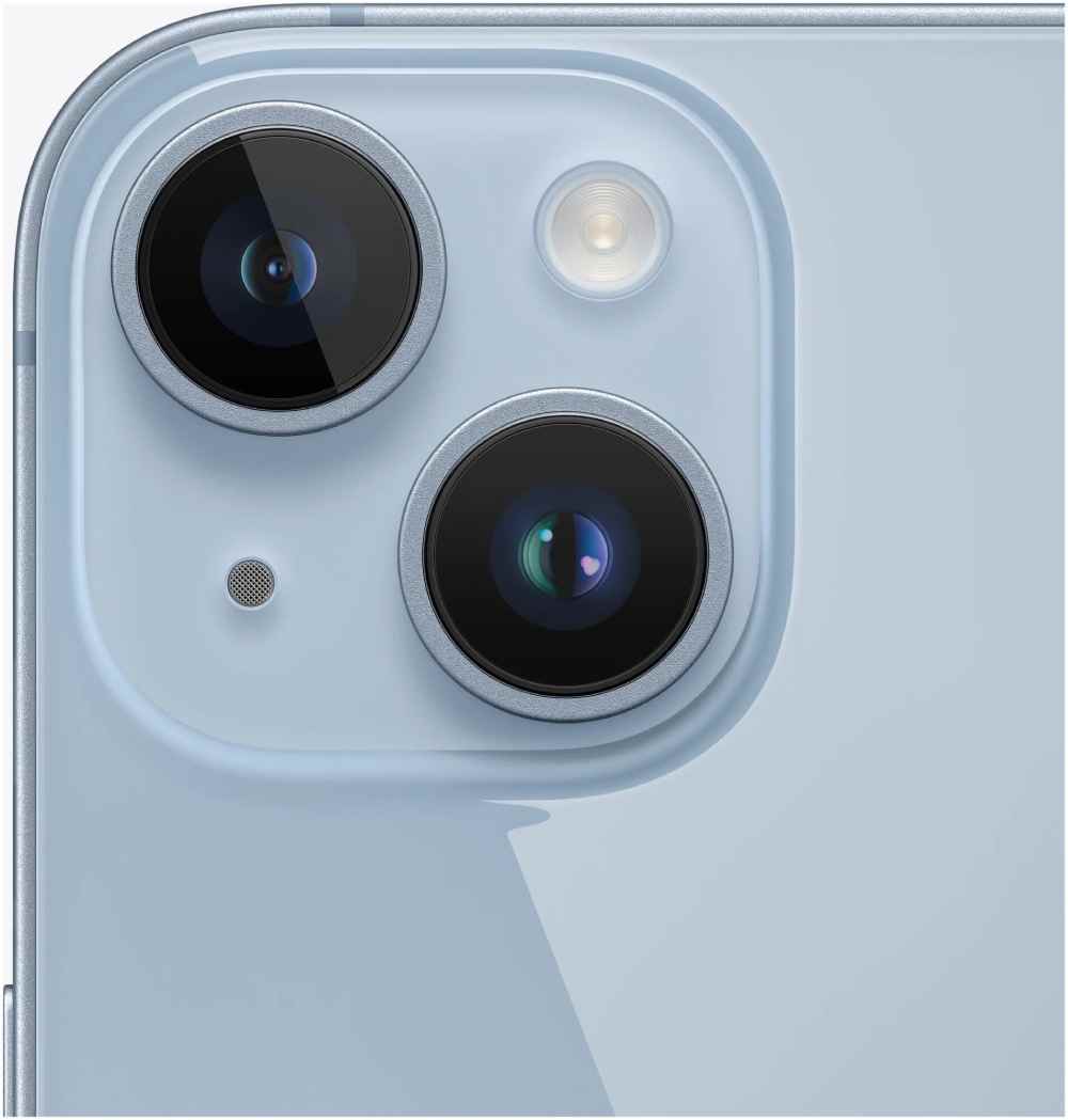 Смартфон Apple iPhone 14 256 Гб, Синий, nano SIM + eSIM детальное изображение - 4