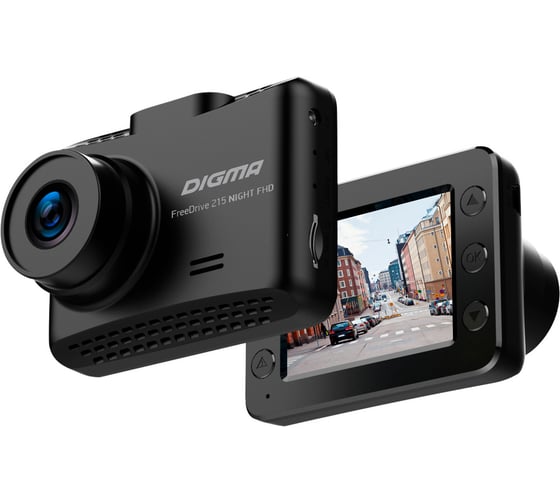 Видеорегистратор DIGMA FreeDrive FreeDrive 215 Night FHD, 1920x1080 Full HD dpi, MicroSD, 64 ГБ, Черный детальное изображение - 7