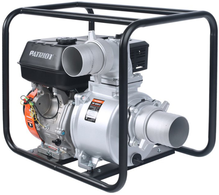 Мотопомпа Patriot MP 4090 S 335101640, 1500 л/мин, 100 мм, напор 30 м, d=100 мм, 6620 Вт, Оранжевый №2