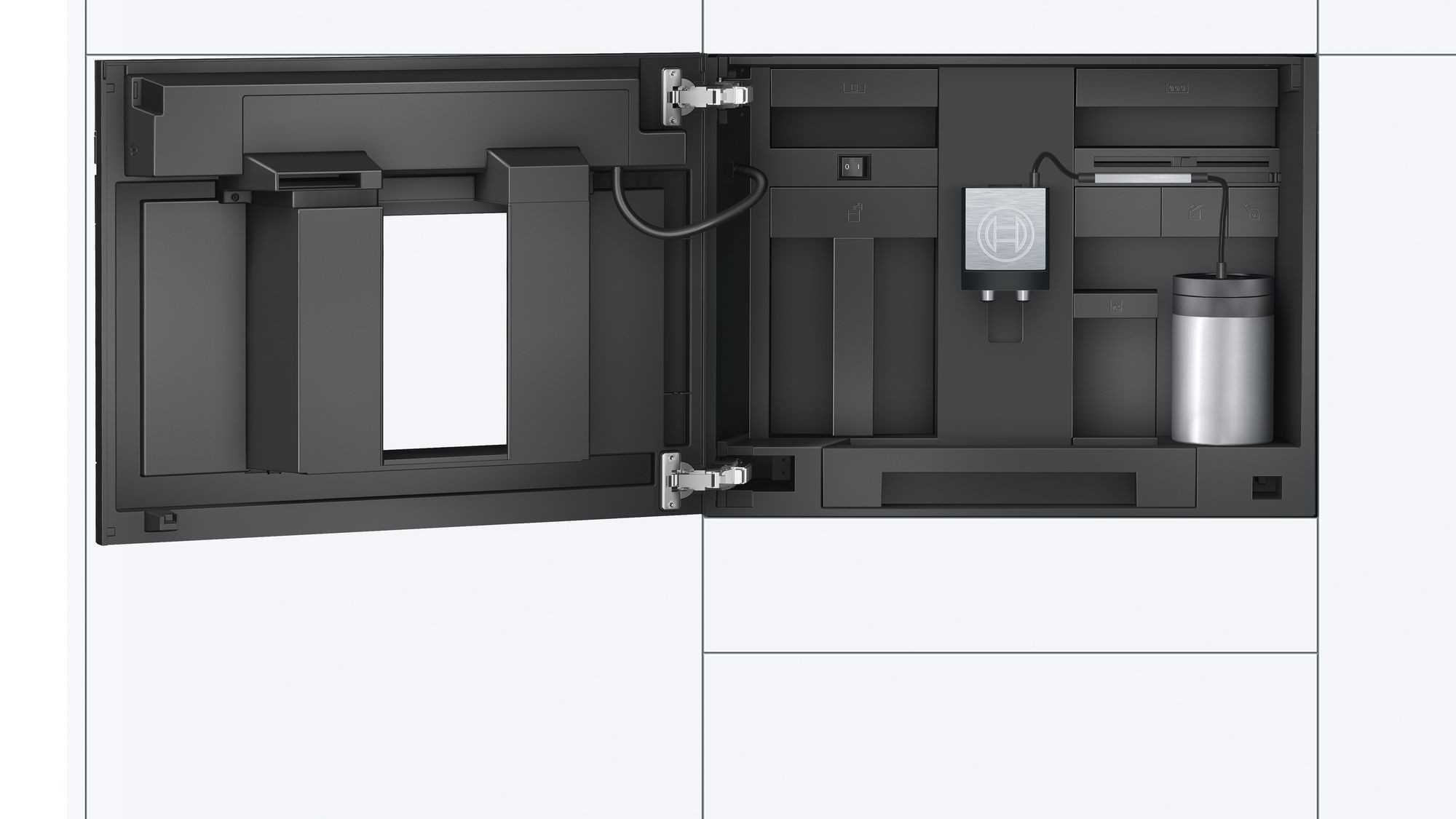 Встраиваемая кофемашина Bosch CTL636EB6, Черный детальное изображение - 3