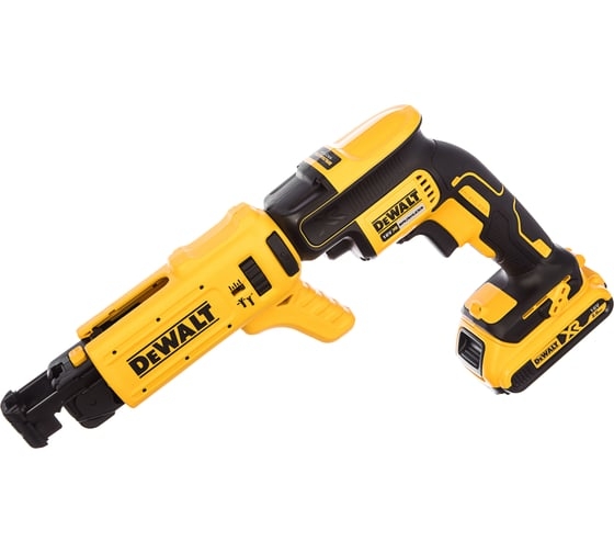 Аккумуляторный ленточный шуруповерт DeWALT DCF620D2K-QW, 18 В, 30 Нм, 2 А·ч детальное изображение - 1