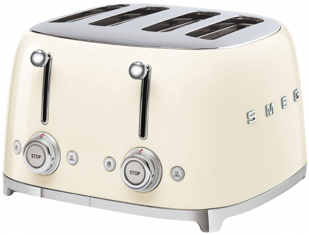 Тостер Smeg TSF03BLEU, Черный детальное изображение - 6