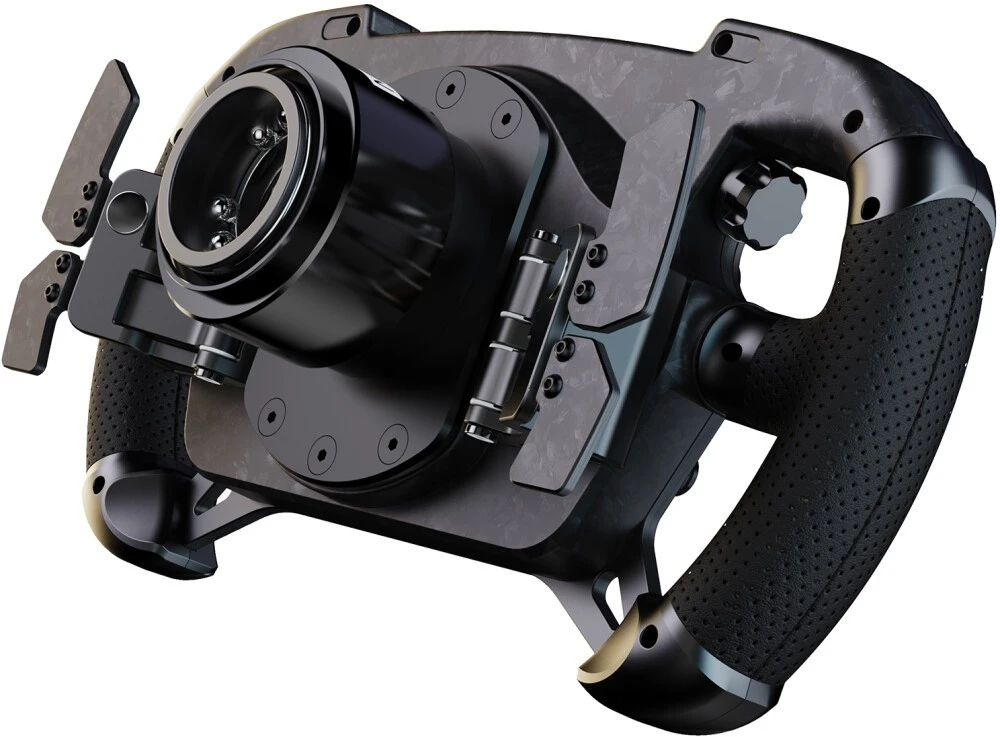 Рулевое колесо MOZA GS V2P Steering Wheel Leather RS056, Черный детальное изображение - 4