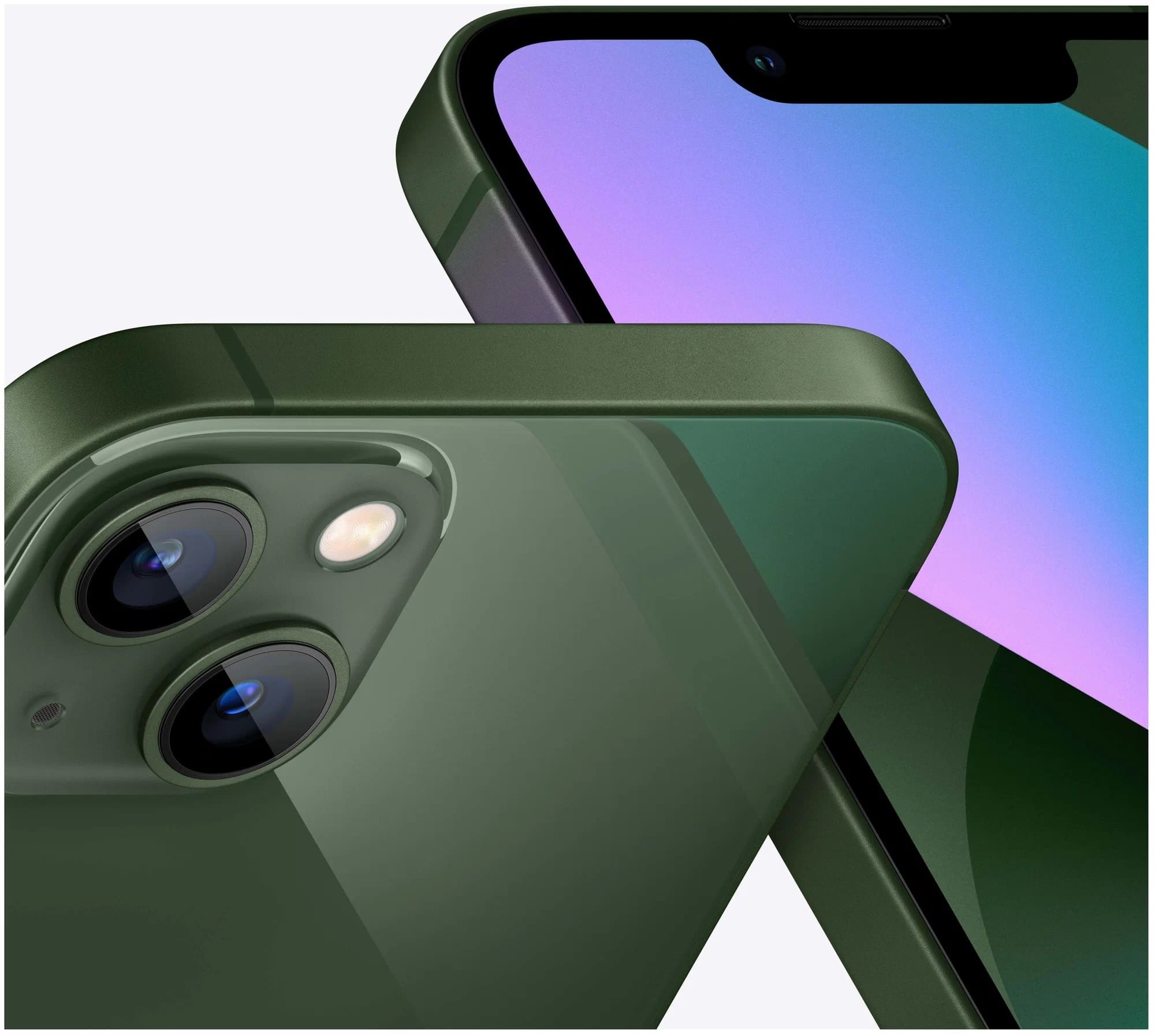 Смартфон Apple iPhone 13 128 Гб, Альпийский зеленый, nano SIM + eSIM детальное изображение - 4