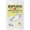 USB Flash накопитель Exployd 650 16 ГБ, белый вариант - 1