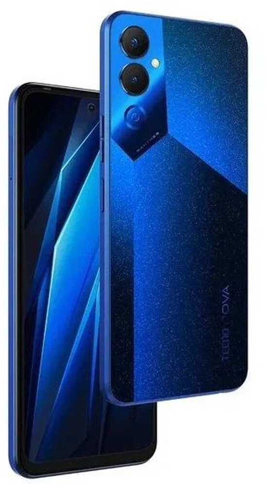 Смартфон Tecno POVA 4 8/128 Гб, Синий криолит, 2 nano SIM №4