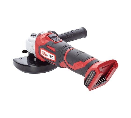Шлифовальная угловая аккумуляторная бесщеточная машина REDVERG RD-AG18BL/U 6672877, 125 мм, 8000 об/мин детальное изображение - 2