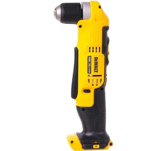 Аккумуляторная угловая дрель DeWALT DCD740N-XJ, без АКБ и ЗУ, 18 В, 33 Нм детальное изображение - 2