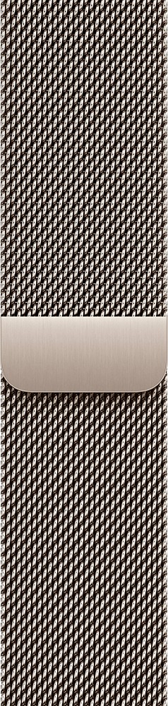 Умные часы Apple Watch SE 3 44 мм, GPS, Midnight Aluminium Case with Natural Milanese Loop, Полуночный черный/Серебристый детальное изображение - 3