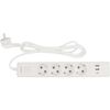 Сетевой удлинитель Power Cube PC-6-2M, 1.9 м, Белый вариант - 3
