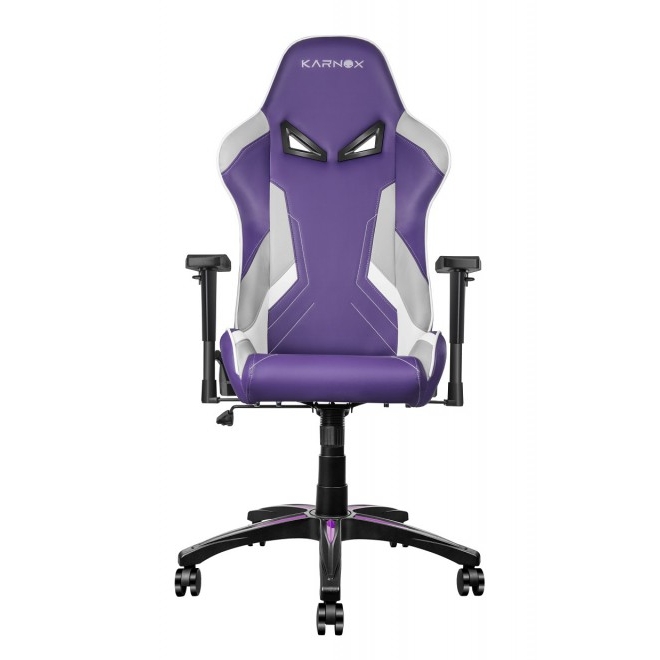 Игровое кресло KARNOX HERO Helel Edition, Серый/Фиолетовый детальное изображение - 2