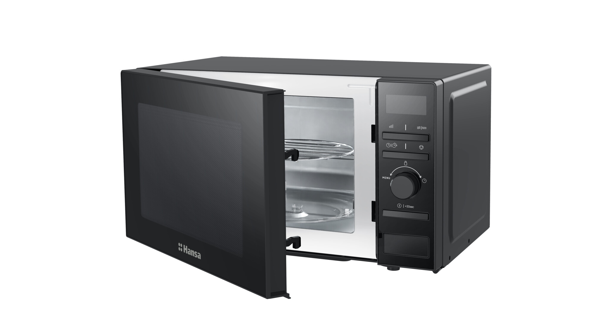 Микроволновая печь Hansa AMGF 20E2 GBH, Черный детальное изображение - 3