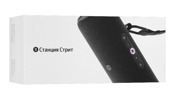 Умная портативная колонка Яндекс Станция Стрит с Алисой, Черный детальное изображение - 9
