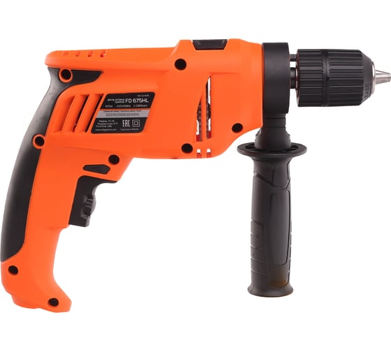 Дрель электрическая ударная PATRIOT FD 675HL 120301676, 675 Вт детальное изображение - 3