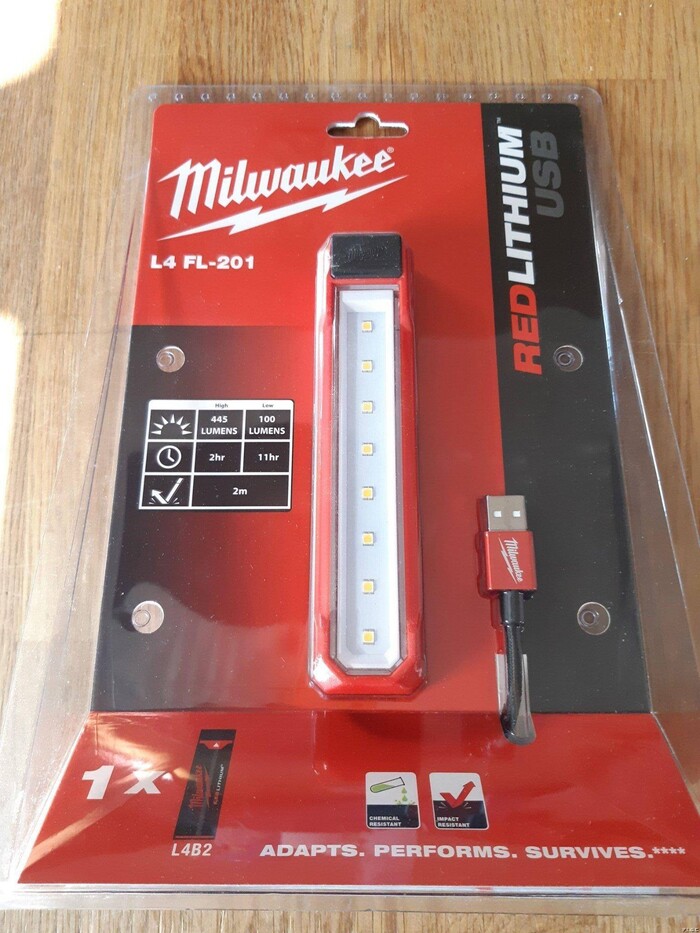 Фонарик Milwaukee USB L4 FL-201  №11