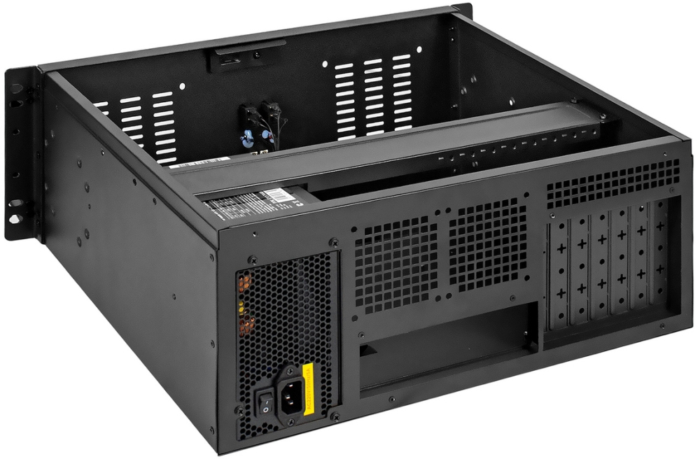 Серверный корпус ExeGate Pro 4U350-02/1100RADS, 1100 Вт, Черный детальное изображение - 4