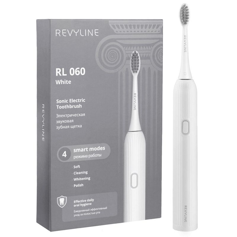 Зубная щётка Revyline RL 060, Белый детальное изображение - 6