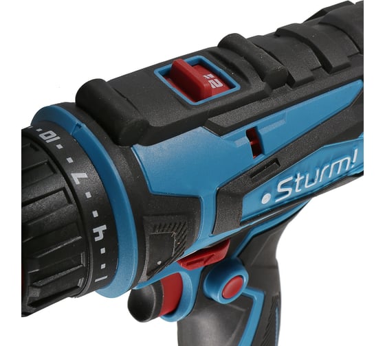 Дрель-шуруповерт Sturm ID2145PT, 220 В, 45 Нм, 2 А·ч, 450 Вт детальное изображение - 8