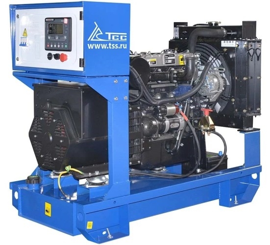 Генератор дизельный ТСС АД-8С-T400-1РМ5 (TYD 11TS) 040440, открытый, 8 кВт, Синий детальное изображение - 1