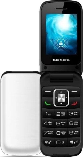 Кнопочный телефон Texet TM-422, белый детальное изображение - 6