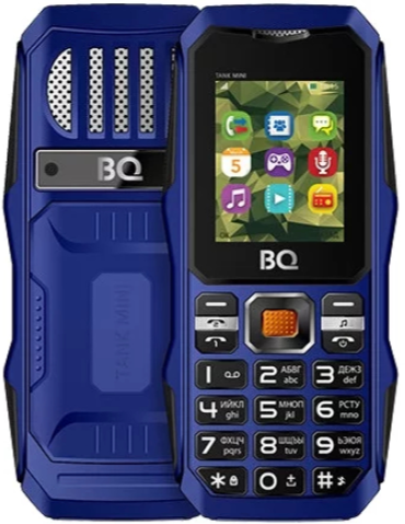 Мобильный телефон BQ 1842 Tank Mini, 32 Мб, Синий, Dual mini-SIM детальное изображение - 4