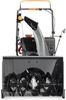 Снегоуборщик бензиновый VILLARTEC WB7056, 7 л.с., 5100 Вт, Серый/Оранжевый вариант - 3