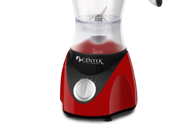 Блендер Centek CT-1323, красный детальное изображение - 3