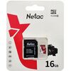 Карта памяти Netac P500 ECO MicroSD + SD адаптер (NT02P500ECO-016G-R), 16 Гб вариант - 1