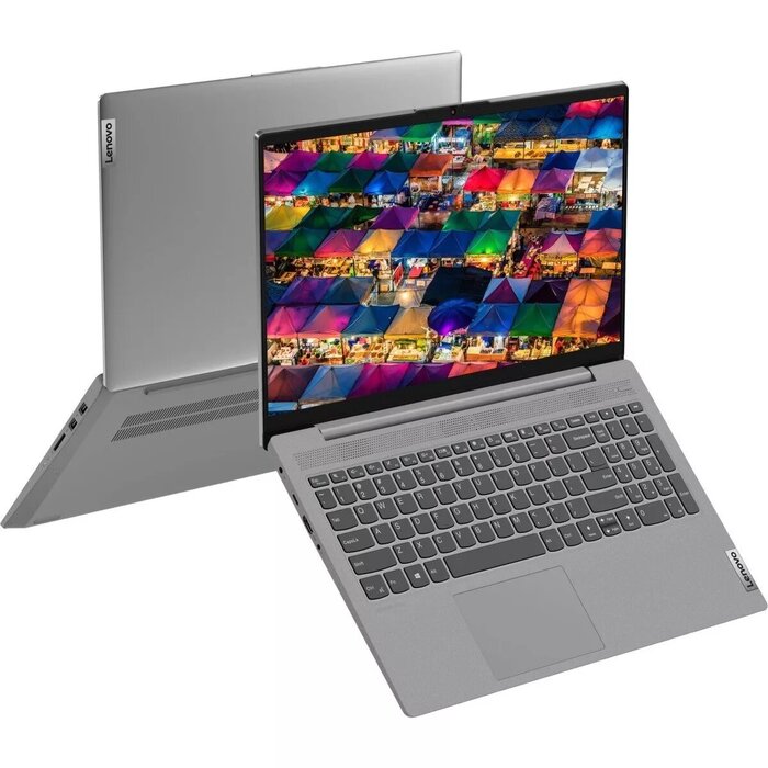 Ноутбук Lenovo IdeaPad 5 15IIL05, 81YK00GDRE, RAM 16 ГБ, SSD 512 ГБ, Серый №7