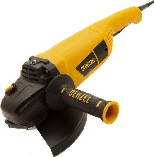 Угловая шлифовальная машина DENZEL AG230-2600 26917, 230 мм, 6000 об/мин, 2600 Вт детальное изображение - 1