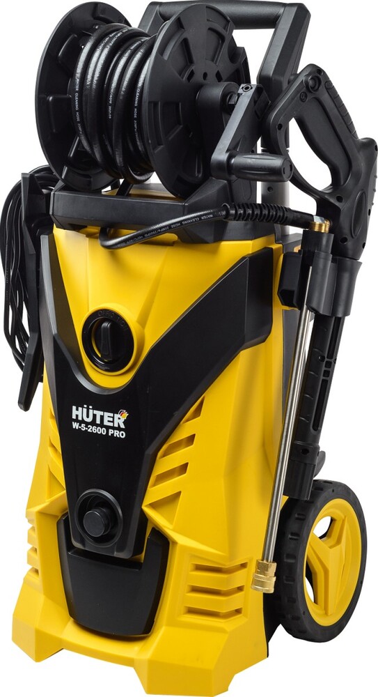 Мойка высокого давления HUTER W-5-2600 PRO, 2.6 кВт, 210 бар, Желтый/Черный №2