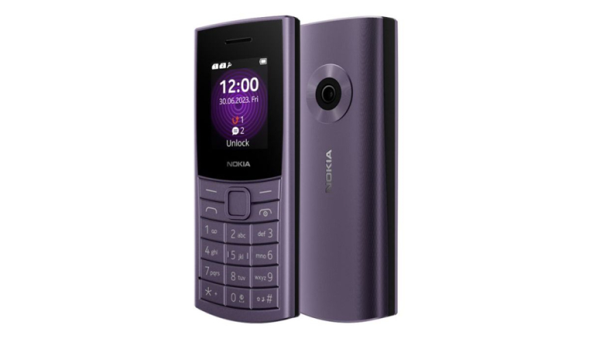 Мобильный телефон Nokia 110 (2024) 4G TA-1543, 48 Мб, Фиолетовый, Dual nano-SIM детальное изображение - 7