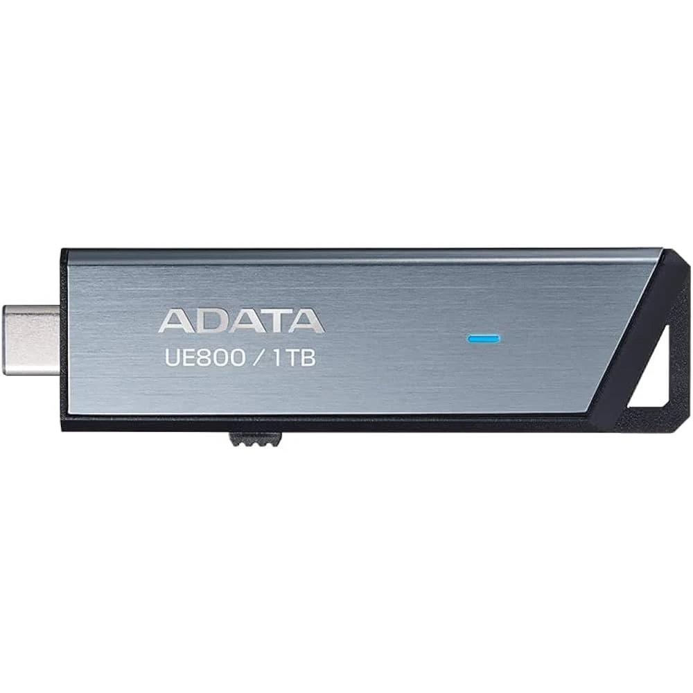 USB Flash накопитель ADATA UE800 Elite 1Tb, серебряный детальное изображение - 1