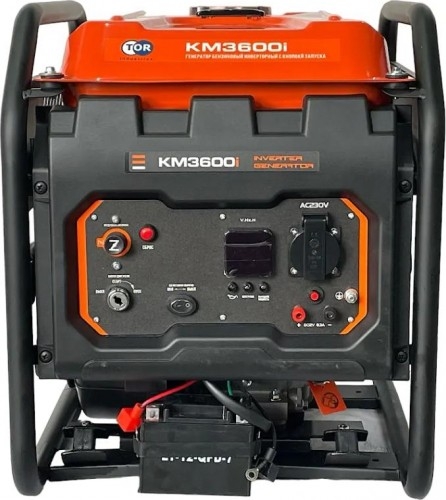 Генератор бензиновый TOR KM3600i 1025975, 3.6 кВт, Черный детальное изображение - 3