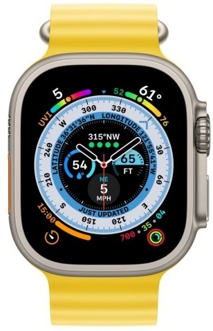 Смарт часы Apple Watch Ultra 49 мм, Светло-коричневый, Ocean Band детальное изображение - 2