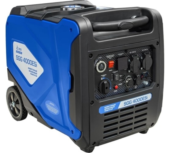 Генератор бензиновый ТСС SGG 4000ESi 060049, 3.5 кВт, Синий детальное изображение - 3
