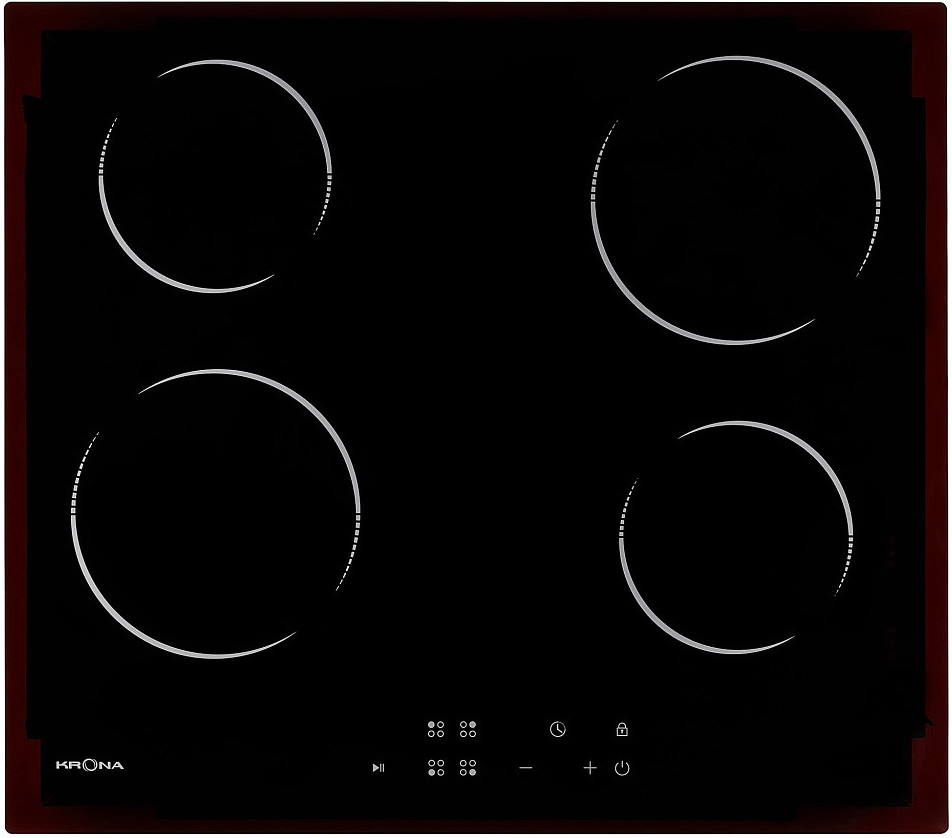 Варочная поверхность Krona TEMPO 60 BL, Черный детальное изображение - 2