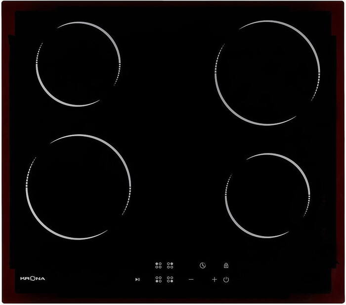 Варочная поверхность Krona TEMPO 60 BL, Черный №2