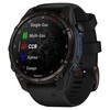 Смарт-часы Garmin Descent Mk3i, 43 мм, Carbon Gray DLC Titanium / Black Silicone Band, Черный вариант - 2
