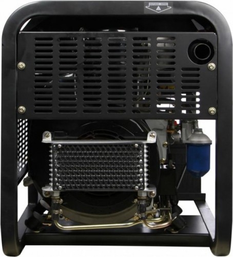 Генератор дизельный с воздушным охлаждением HYUNDAI DHY 12000LE-3, открытый, 10 кВт, Черный детальное изображение - 4