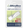 USB Flash накопитель OltraMax 310 16 ГБ, белый вариант - 1