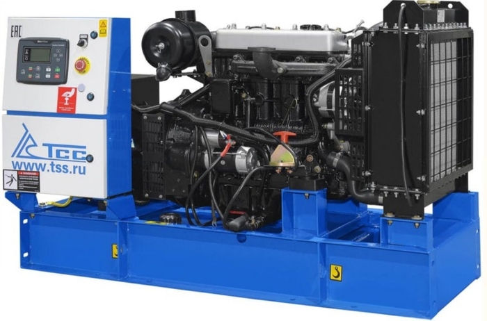 Генератор дизельный ТСС АД-24С-Т400-1РМ11 (TTD 33TS) 038957, открытый, 24 кВт, Синий №1